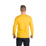 Pánské turistické tričko s dlouhým rukávem NORTHFINDER CLAIR-314goldenyellow · záber 4