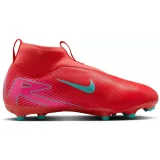 Chlapecké fotbalové kopačky outdoorové NIKE Mercurial Superfly 10 Academy Jr FG MG ember glow aurora green · záber 2
