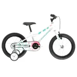 Kross Mini 3.0 16" - model 2025 biela / seledynová / korálová / lesk - 9" (100-125 cm) · záber 2