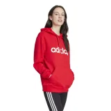 Dámská mikina s kapucí ADIDAS W LIN FT HD-IY9187-Red · záber 2
