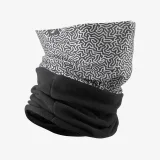 WEDZE Detský nákrčník Hug 500 z dvojitého materiálu čierny S · záber 1