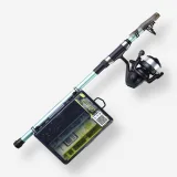 CAPERLAN Teleskopický set na lov na feeder - Set Sensitiv 100 Telesco 2,4 m · záber 1