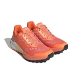 Dámská běžecká trailová obuv ADIDAS Terrex Agravic Flow 2.0 coral fusion impact orange white · záber 4