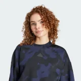 Dámská mikina ADIDAS W FI 3S SWT-IW5297-Black · záber 4
