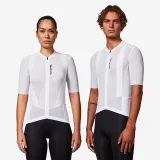 VAN RYSEL Cyklistický dres RCR-R 2 Ultralight krátky rukáv biely 2XL · záber 1
