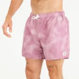 DECATHLON Pánske boardové šortky 100 krátke 15" Cloud šedofialová 2XL · záber 1