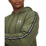 Pánská zateplená mikina se zipem UNDER ARMOUR UA Icon Fleece FZ Taping-GRN · záber 2