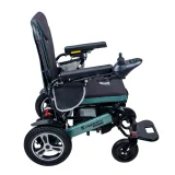 Elektrický invalidný vozík inSPORTline Hawkie Basic II• 500W • 27,75kg • do 130kg • až 24km dojazd - Farba: strieborná · záber 5