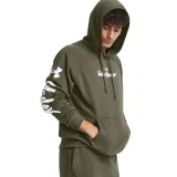 Pánská zateplená mikina s kapucí UNDER ARMOUR UA Rival Fleece Graphic HD-GRN · záber 2