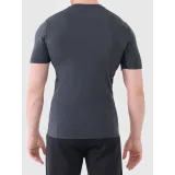 Pánské tréninkové tričko s krátkým rukávem 4F TSHIRT FNK M2141-22M-ANTHRACITE MELANGE · záber 3