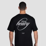 GymBeam Lifting Heavy T-shirt Black - Veličina: S | Boja: Crna | Težina: 0,2399 g | Pakiranje: 37 · záber 1