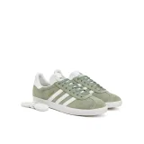 Pánská vycházková obuv ADIDAS ORIGINALS Gazelle silver green cloud white gold metallic · záber 2