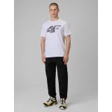 Pánské tričko s krátkým rukávem 4F TSHIRT M2659-10S-WHITE · záber 4
