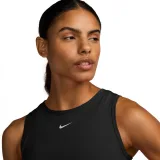 Dámské tréninkové tričko s krátkým rukávem NIKE DF 365 CROP TANK-010 BLACK WHITE · záber 3