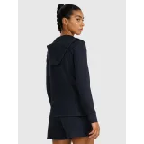 Dámska zateplená tréningová mikina so zipsom 4F SWEATSHIRT FNK F653-WMM00TFSWF653-20S-DEEP BLACK · záber 3