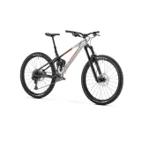 Horské kolo MONDRAKER Superfoxy, racing silver vortex grey earth red · záber 2