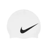 Plavecká čepice NIKE SWIM BIG SWOOSH WHITE-WHITE · záber 1