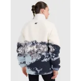 Dámská fleecová mikina se zipem 4F FLEECE U351-WAW25TFLEU351-90A-MULTICOLOUR ALLOVER · záber 4