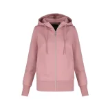 Dámska mikina so zipsom VOLCANO B-ALEXA-PINK · záber 4