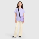 Dívčí regular T-shirt s potiskem - fialová · záber 2