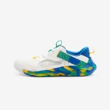 DECATHLON Detská športová priedušná obuv Playful Summer zeleno-žltá 32 · záber 1