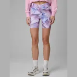 Dámské krátké úpletové legíny - multicolor · záber 2