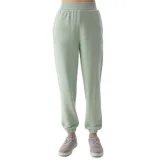 Dámske tepláky 4F TROUSERS-4FWSS24TTROF666-42S-LIGHT GREEN · záber 1