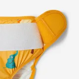 DECATHLON Plienkové plavky Wild prateľné žlté 4 · záber 2