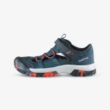QUECHUA Detské turistické sandále MH900 suchý zips 28 - 39 modré 32-33 · záber 1