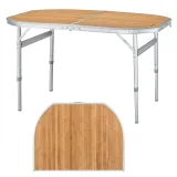 Kempingový stôl KING CAMP Bamboo 120 x 80 cm · záber 1