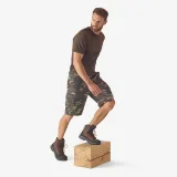 SOLOGNAC Bermudy 500 Woodland maskovacie zelené M · záber 2
