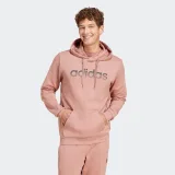 ADIDAS ADIDAS SMU pánska bavlnená mikina s kapucňou svetloružová XL · záber 1