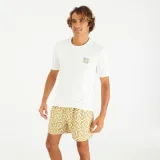 DECATHLON Pánske tričko na surfovanie s ochranou UPF50+ Whiteflower biele XL · záber 1