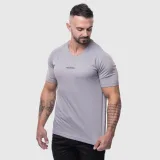 Pánske športové tričko Iron Aesthetics Training, sivé · záber 5