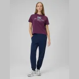 Dámské boxy tričko s potiskem - burgundské · záber 2