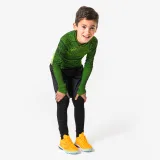 KIPSTA Detské futbalové termotričko Keepdry Warm zelené 14-15 r (161-172 cm) · záber 2