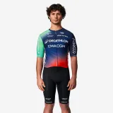 VAN RYSEL Cestná cyklistická kombinéza RCR-R DECATHLON CMA CGM Replica L · záber 1