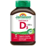 JAMIESON Vitamín D3 1000 IU 75 kapsúl · záber 2