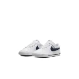 Chlapecká rekreační obuv NIKE Court Legacy K white midnight navy white · záber 4