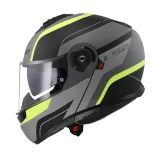 LS2 FF908 Strobe II Matt Black H-V Yellow 3XL (65-66) · záber 2