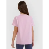 Dívčí tričko s krátkým rukávem 4F JUNIOR TSHIRT F1854-52S-LIGHT VIOLET · záber 3