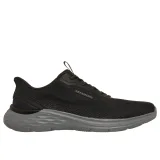 Pánska rekreačná obuv SKECHERS Garner Bungee Lace Slip-Ins M black · záber 2
