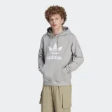 Férfi kapucnis pulóver ADIDAS ORIGINALS TREFOIL HOODY-IM4490-medium grey heather · záber 2
