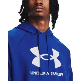 Pánská zateplená mikina s kapucí UNDER ARMOUR UA Rival Fleece Logo HD-BLU · záber 3