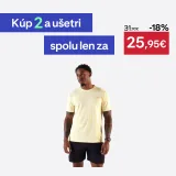 KIPRUN Pánske priedušné bežecké tričko Run 500 žlté 2XL · záber 1