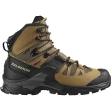 Pánská kotníková turistická obuv SALOMON Quest 4 GTX M kelp black castlerock · záber 1