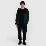 Pánský fleece s kapucí regular - zelený · záber 2