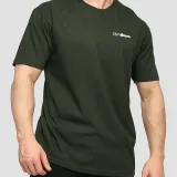 GymBeam Tričko Basic Green - Velikost: XXL | Barva: Zelená | Hmotnost: 0,189 kg · záber 2