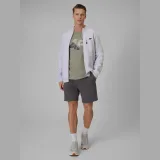 Pánské regular tričko s potiskem - khaki · záber 2