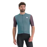 Pánský cyklistický dres s krátkým rukávem SPORTFUL Checkmate jersey, huckleberry blue radiance · záber 1